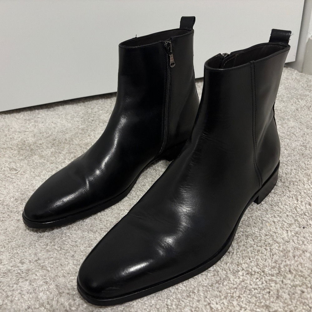 Bruno Magli leather boots